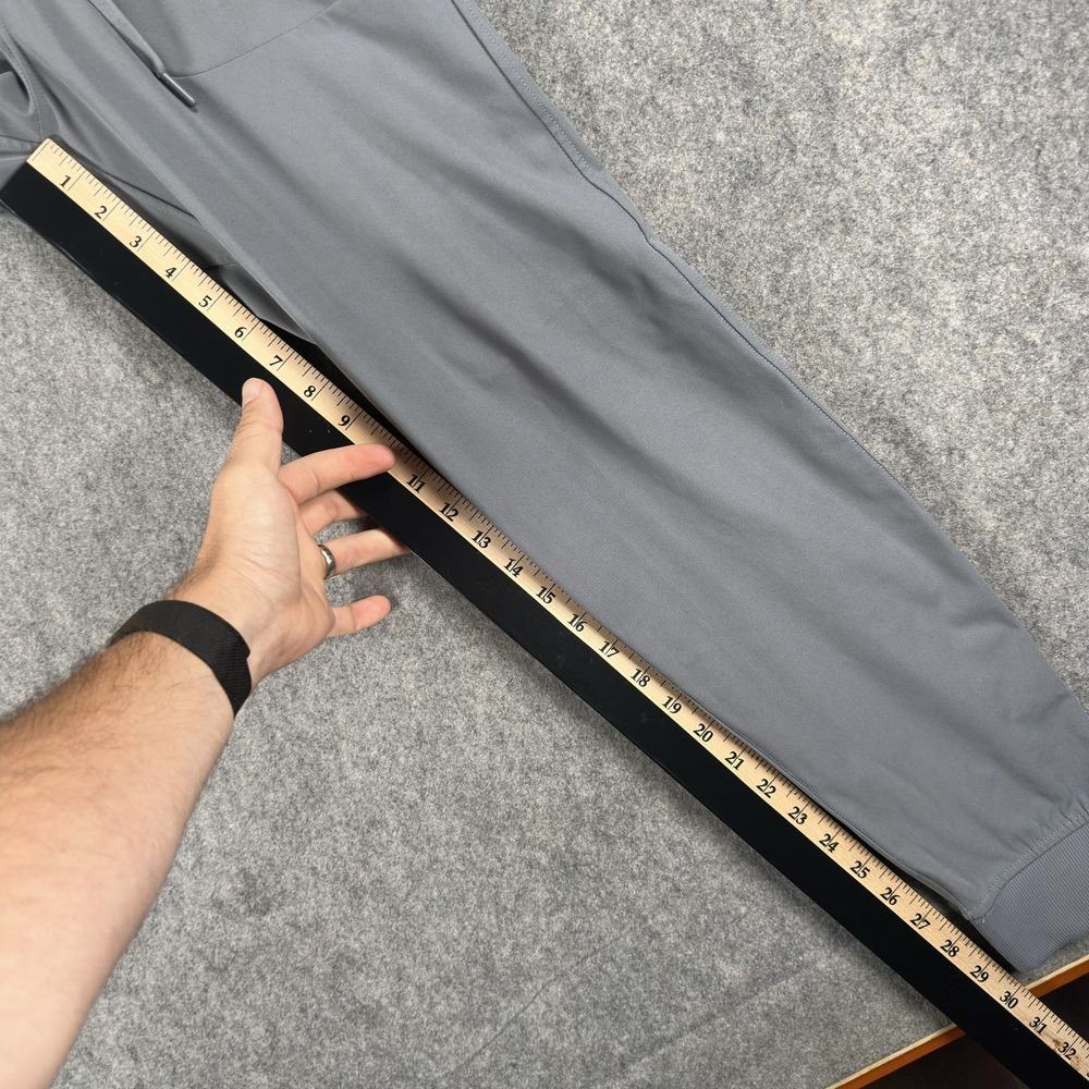 Lululemon ABC Warpstreme Jogger Mens Small Gray Woven Lined Jogger Rib Cuff - Picture 6 of 13